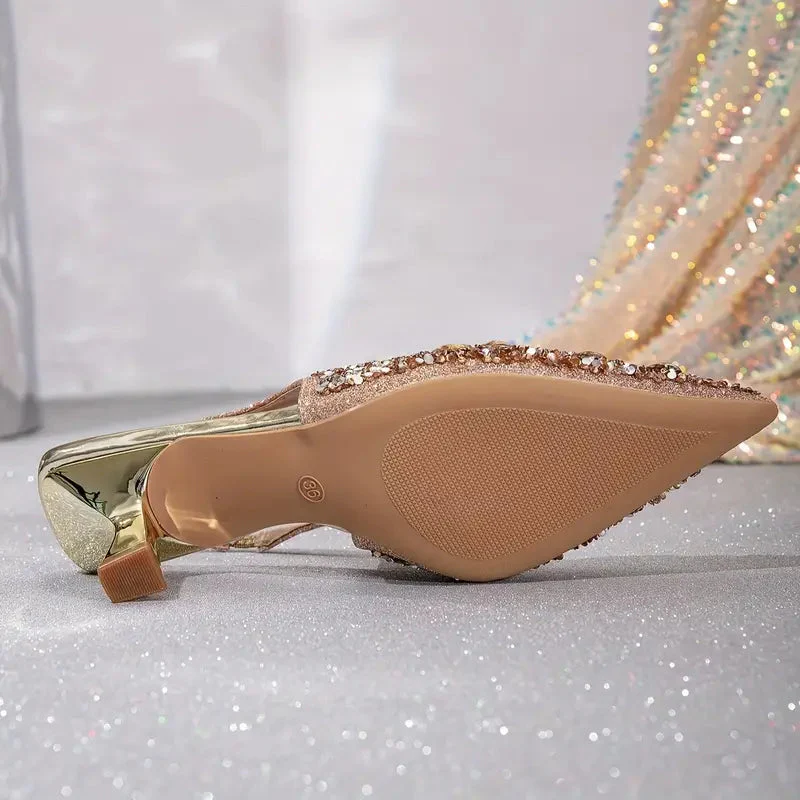 Abigail - Scarpe Da Banchetto Con Tacco Alto e Sottile - Image 7