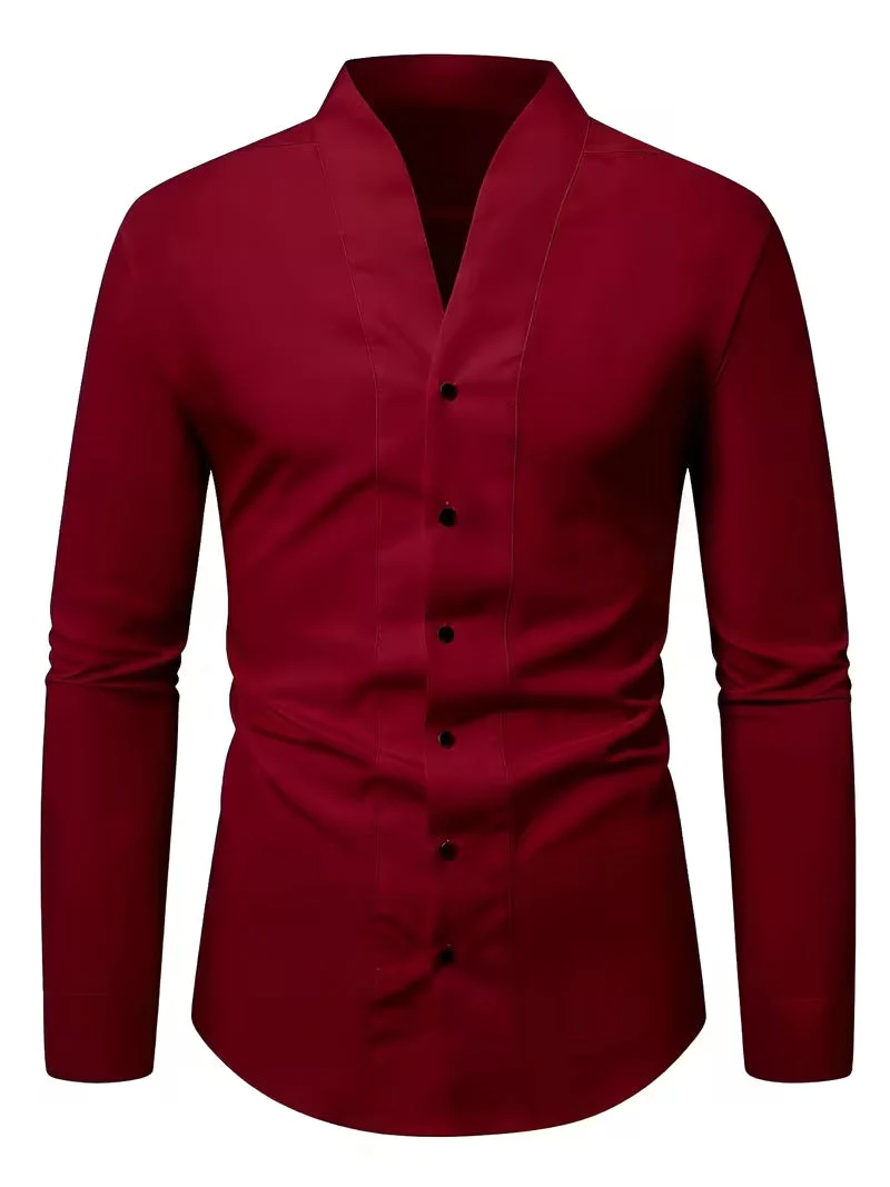 Abnar - Camicia a Maniche Lunghe Con Bottoni - Image 7