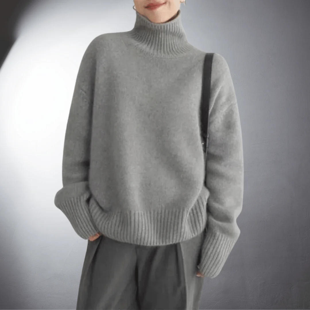 Adalgisa | Maglione Dolcevita In Morbido Cashmere - Image 2