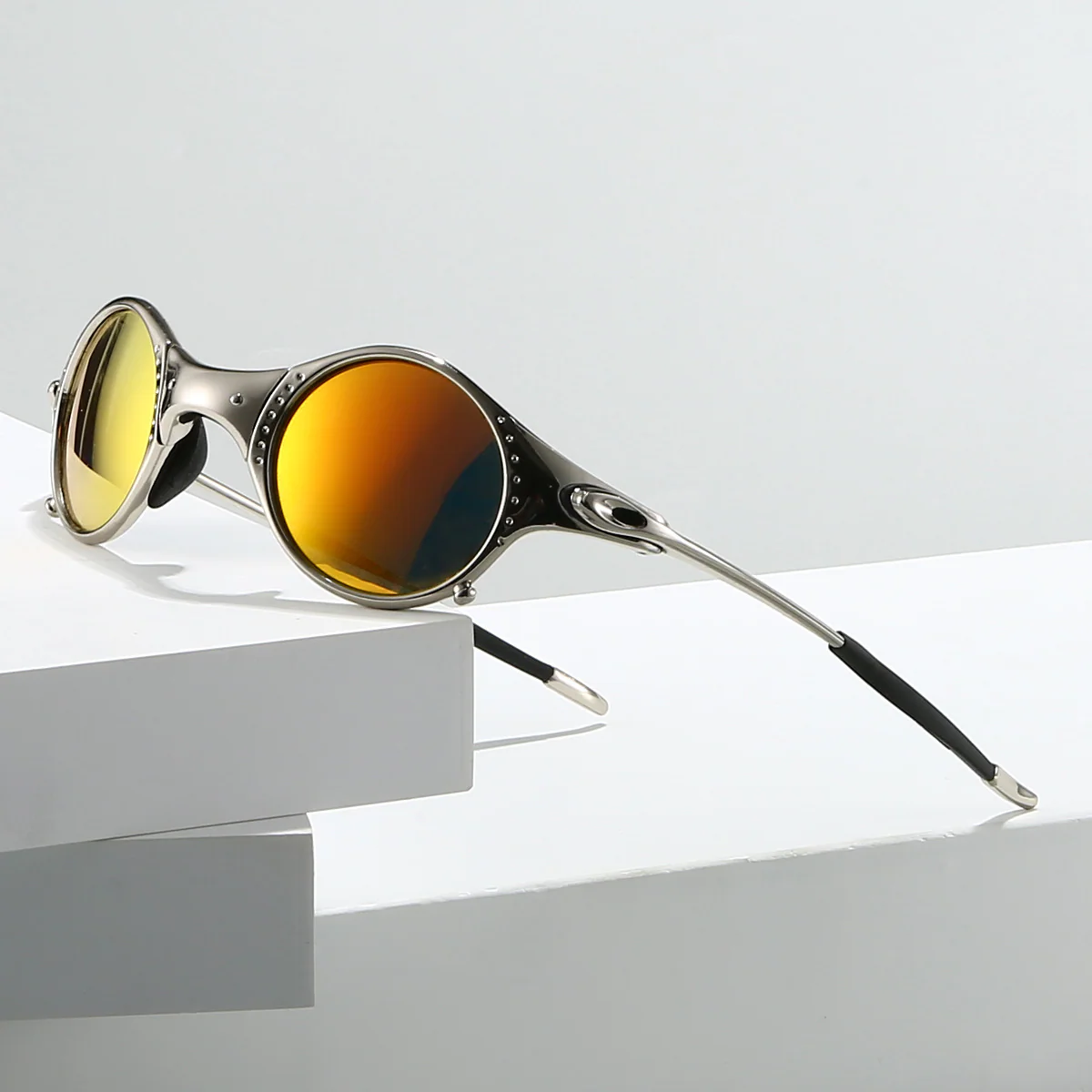 AeroShine - Occhiali Da Sole Con Lenti Rotonde - Image 2