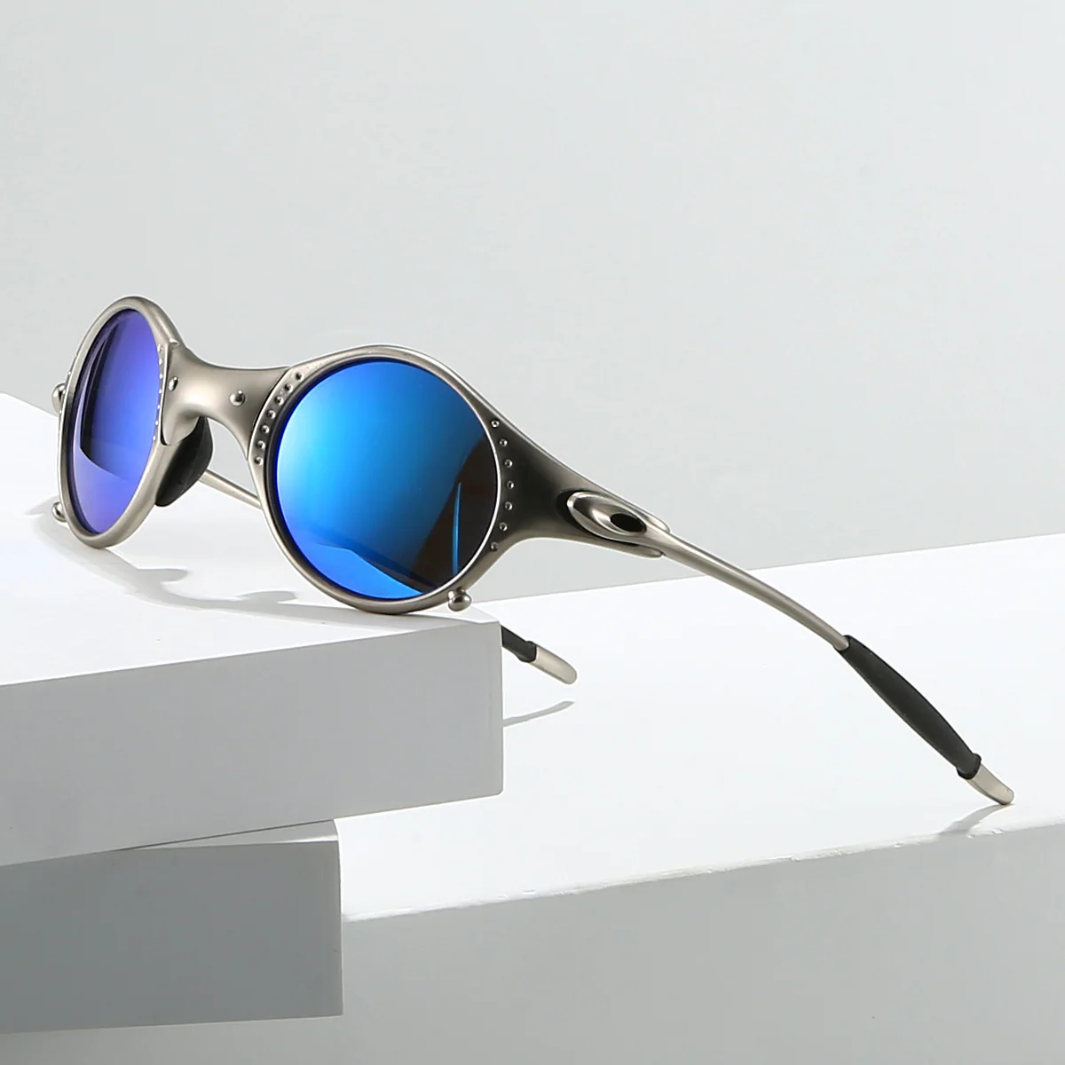 AeroShine - Occhiali Da Sole Con Lenti Rotonde - Image 3