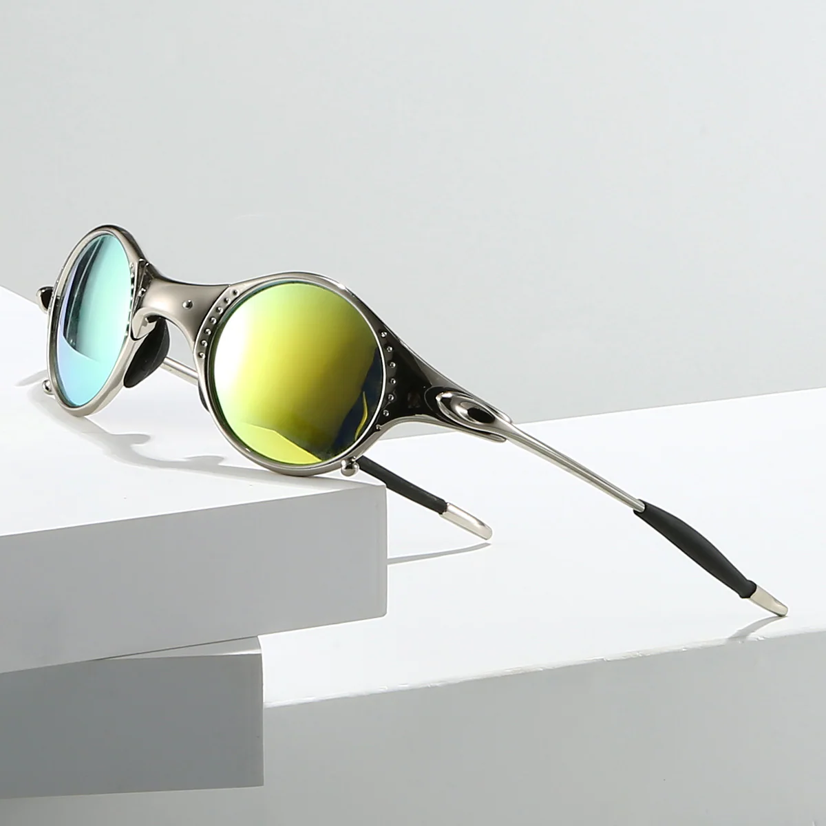 AeroShine - Occhiali Da Sole Con Lenti Rotonde - Image 5