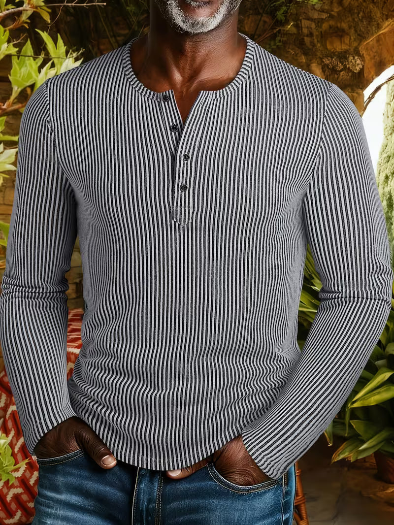Afonso - Maglia Henley Invernale Resistente - Image 4