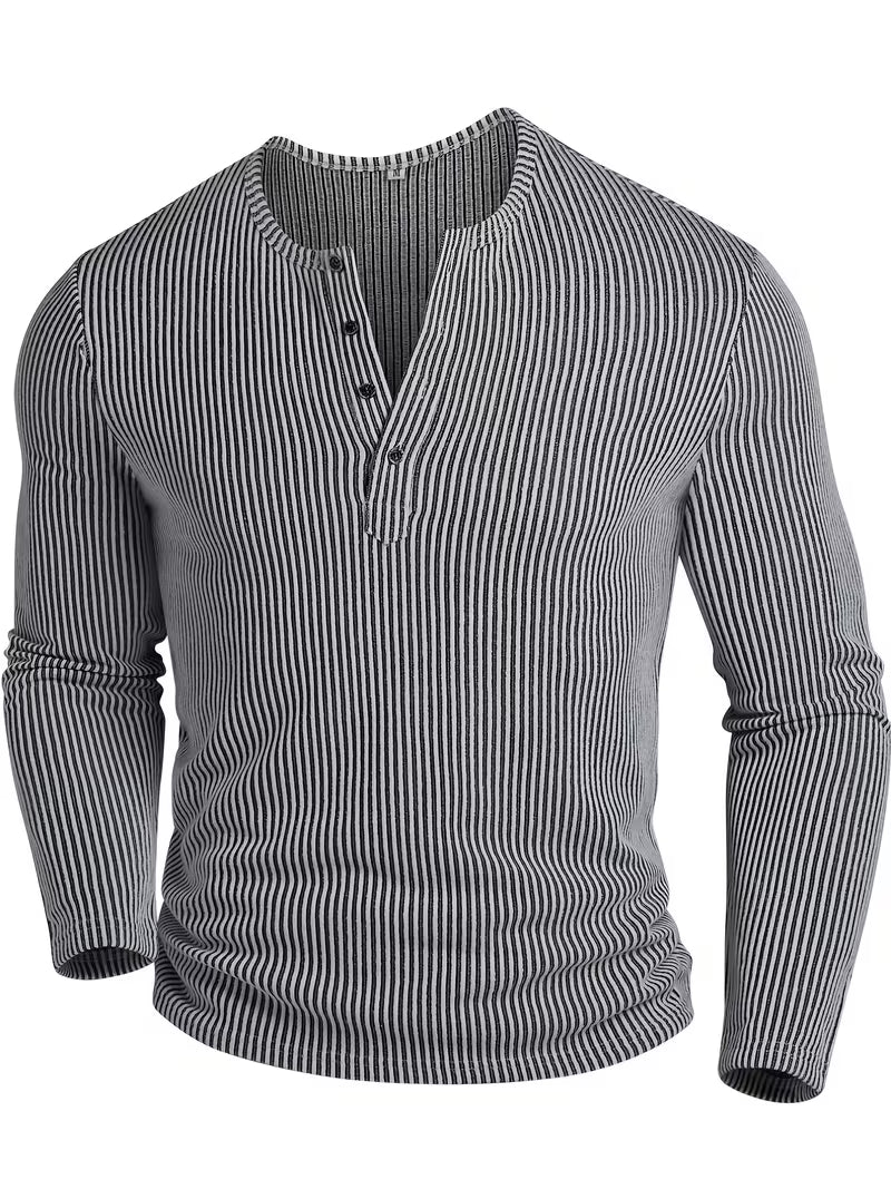 Afonso - Maglia Henley Invernale Resistente - Image 5
