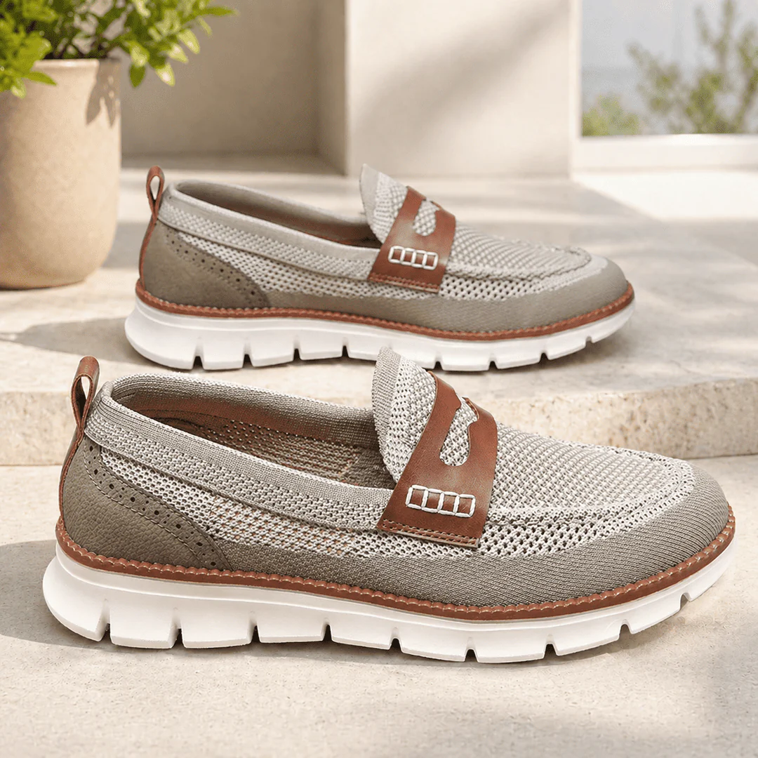 Ailan - Scarpe Slip on in Maglia - Image 2