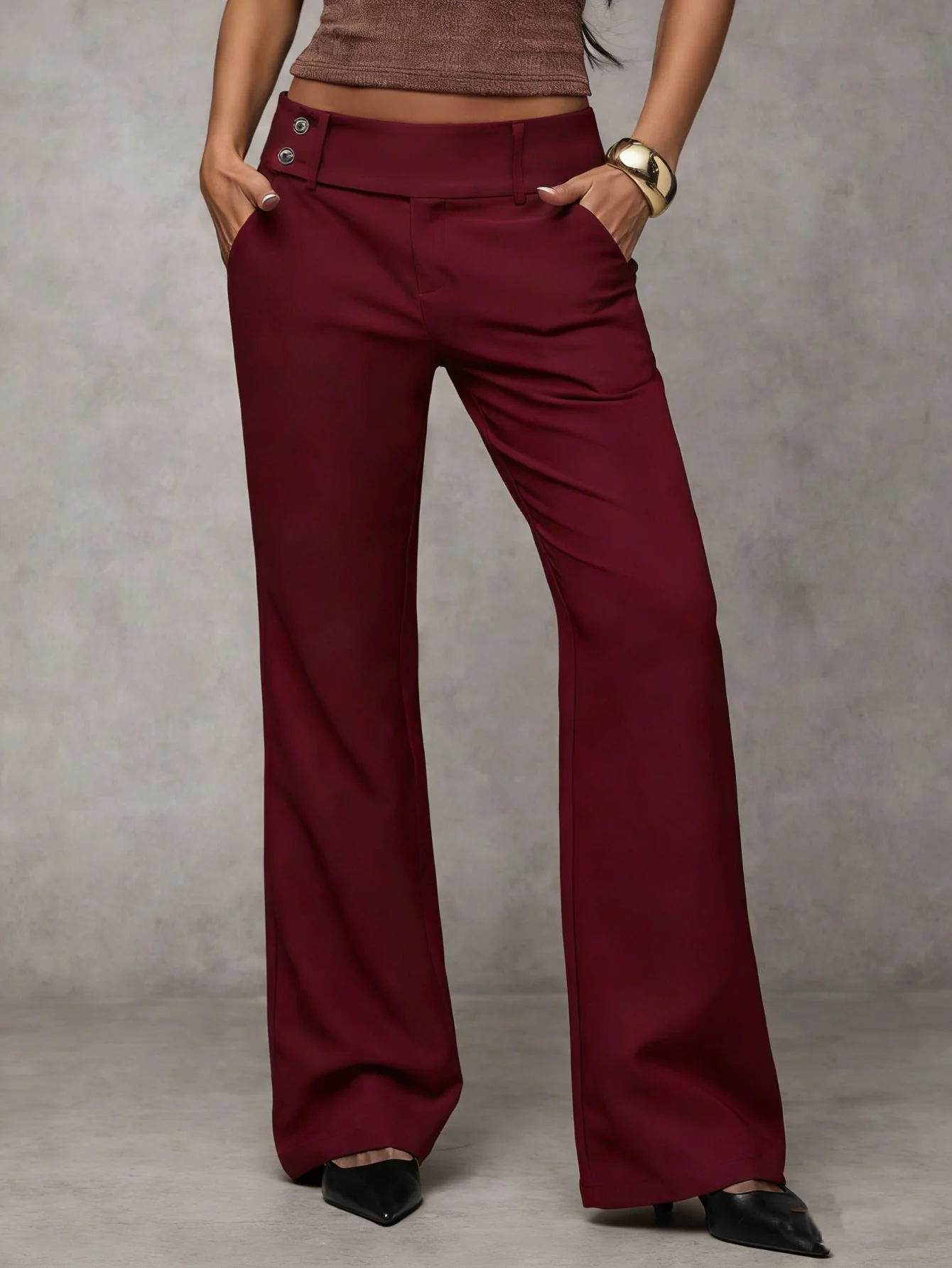 Akane - Pantaloni Moderni a Gamba Larga - Image 7