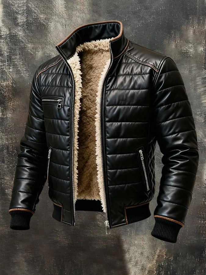 Alec - Giacca In Pelle Vintage