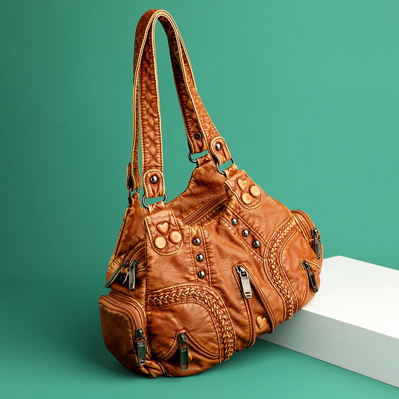 Alician - Borsa Boho con Numerose Tasche con Cerniera - Image 3