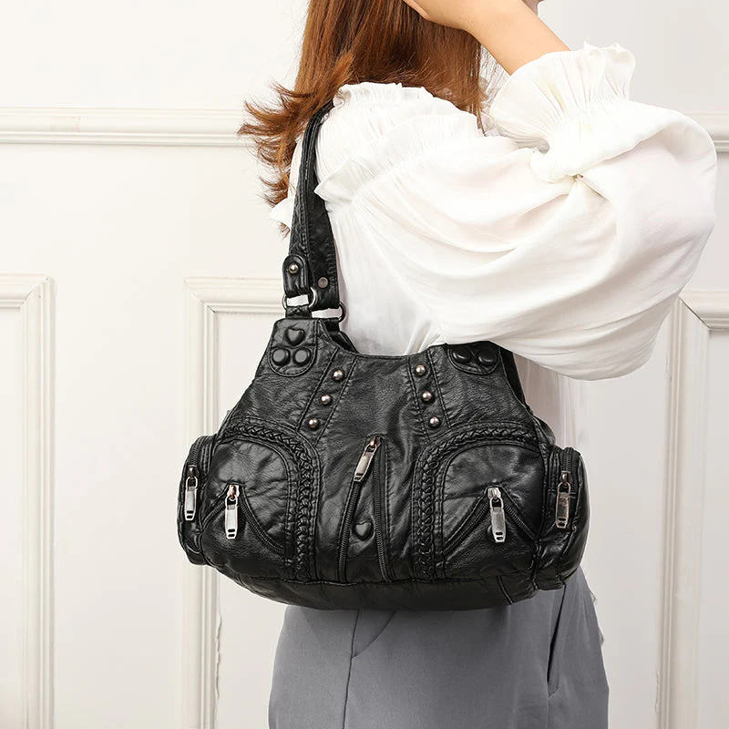 Alician - Borsa Boho con Numerose Tasche con Cerniera - Image 5