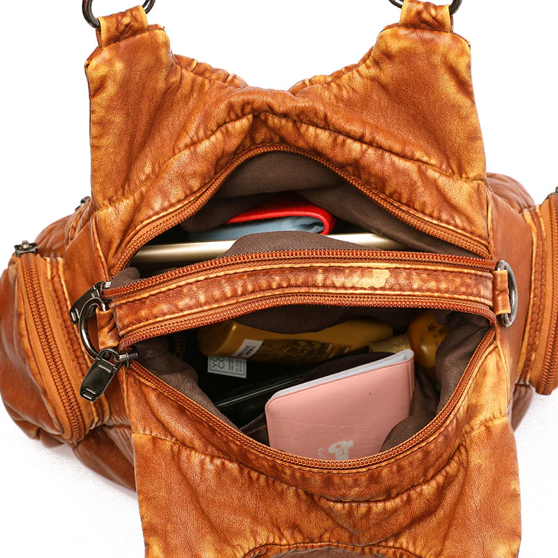 Alician - Borsa Boho con Numerose Tasche con Cerniera - Image 7