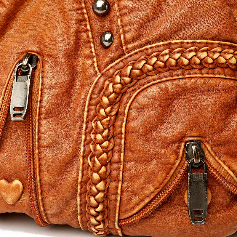 Alician - Borsa Boho con Numerose Tasche con Cerniera - Image 8