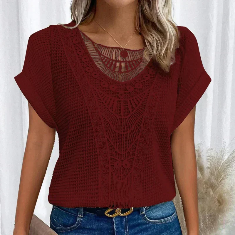 Alitzel - Camicia in Pizzo - Image 7