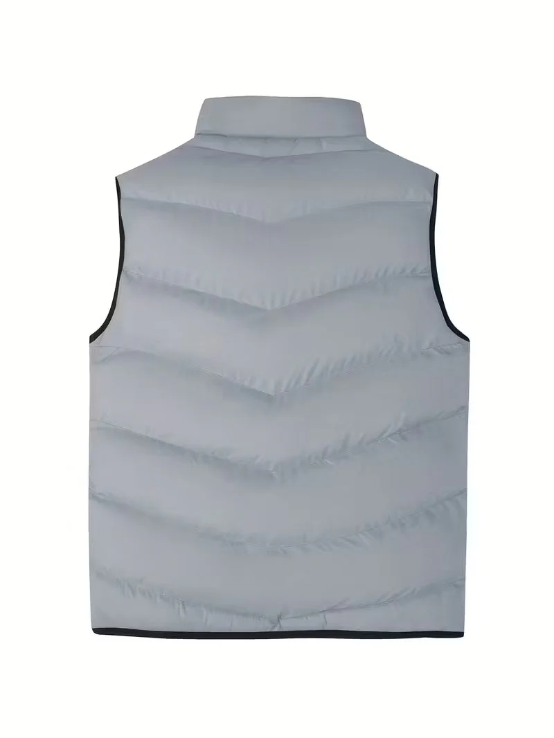 Amaury - Gilet Imbottito Informale Con Zip - Image 10