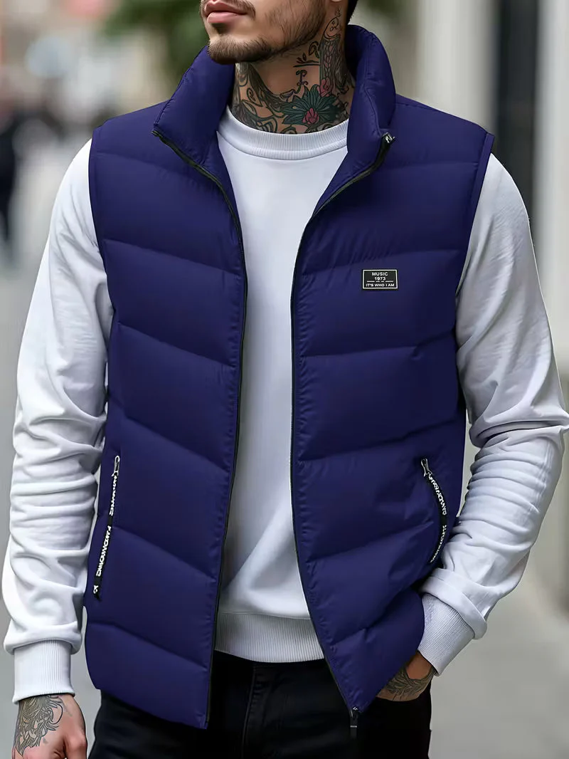 Amaury - Gilet Imbottito Informale Con Zip - Image 2