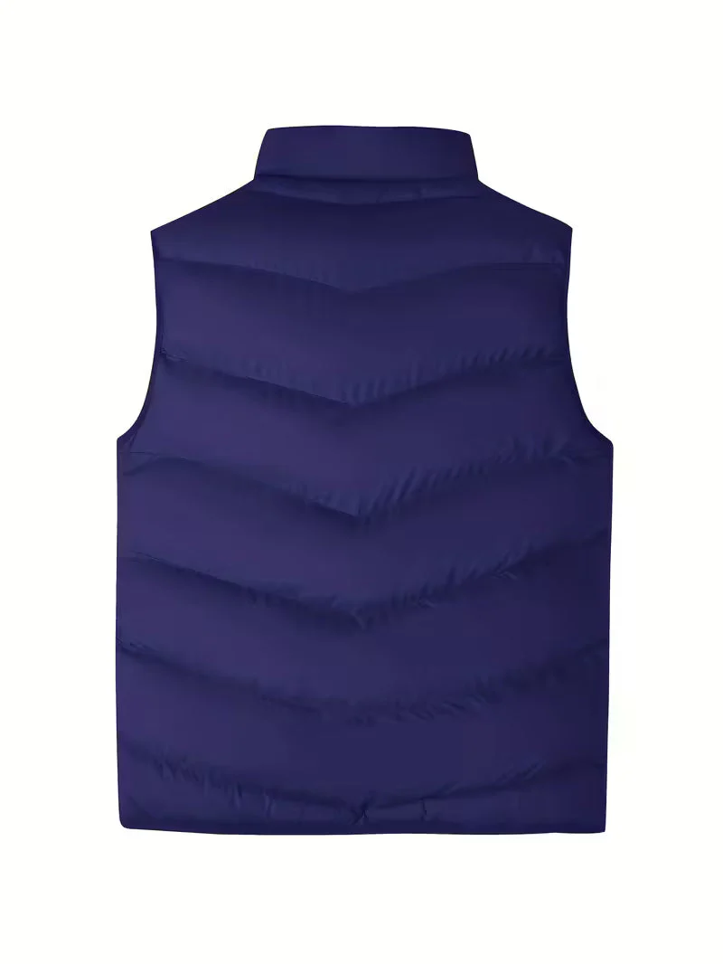 Amaury - Gilet Imbottito Informale Con Zip - Image 7
