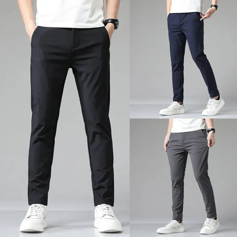 Amnon - Pantaloni Vestibilità Slim Premium - Image 7