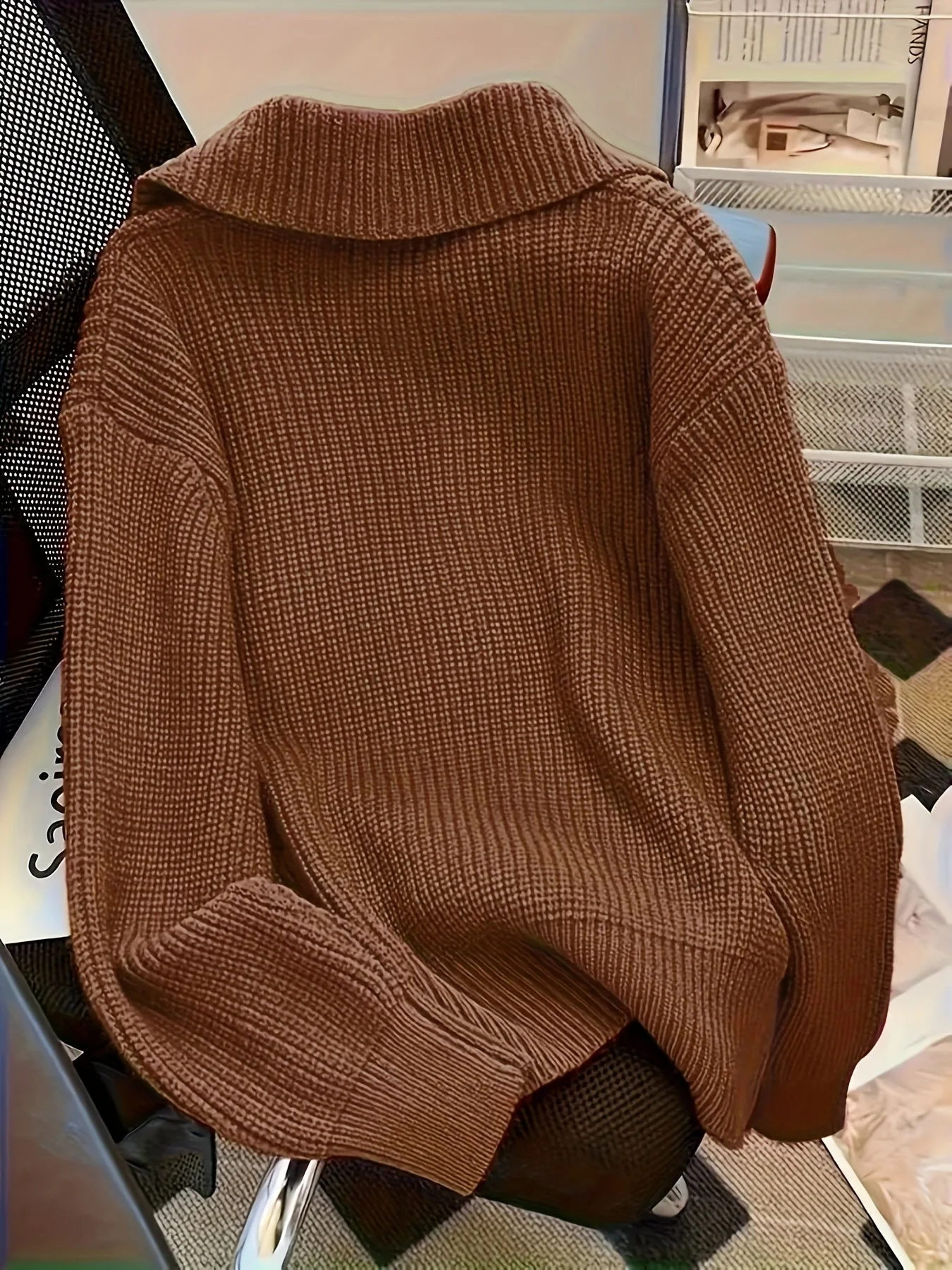 Amy - Maglione Casual a Maniche Lunghe - Image 10