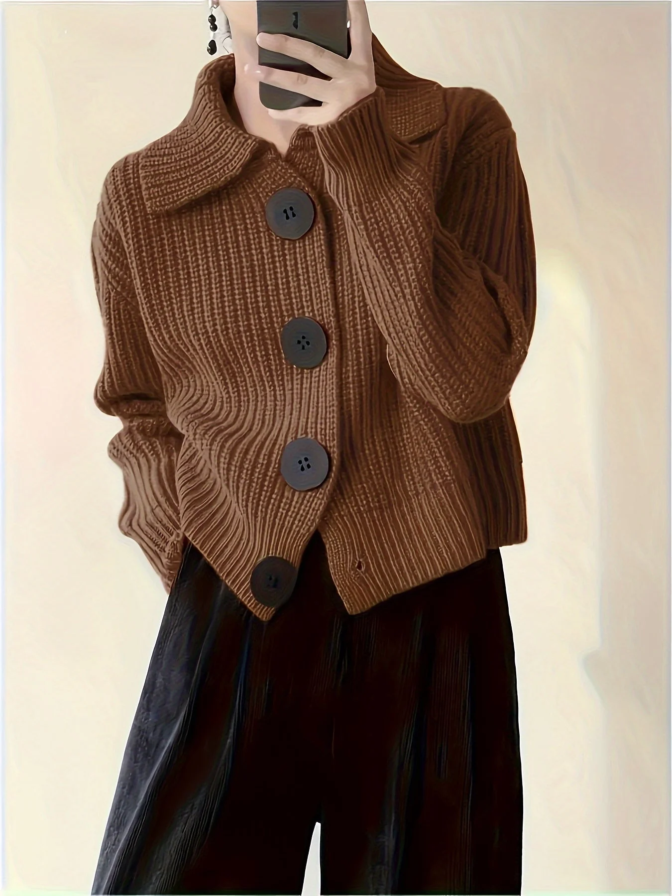 Amy - Maglione Casual a Maniche Lunghe - Image 4