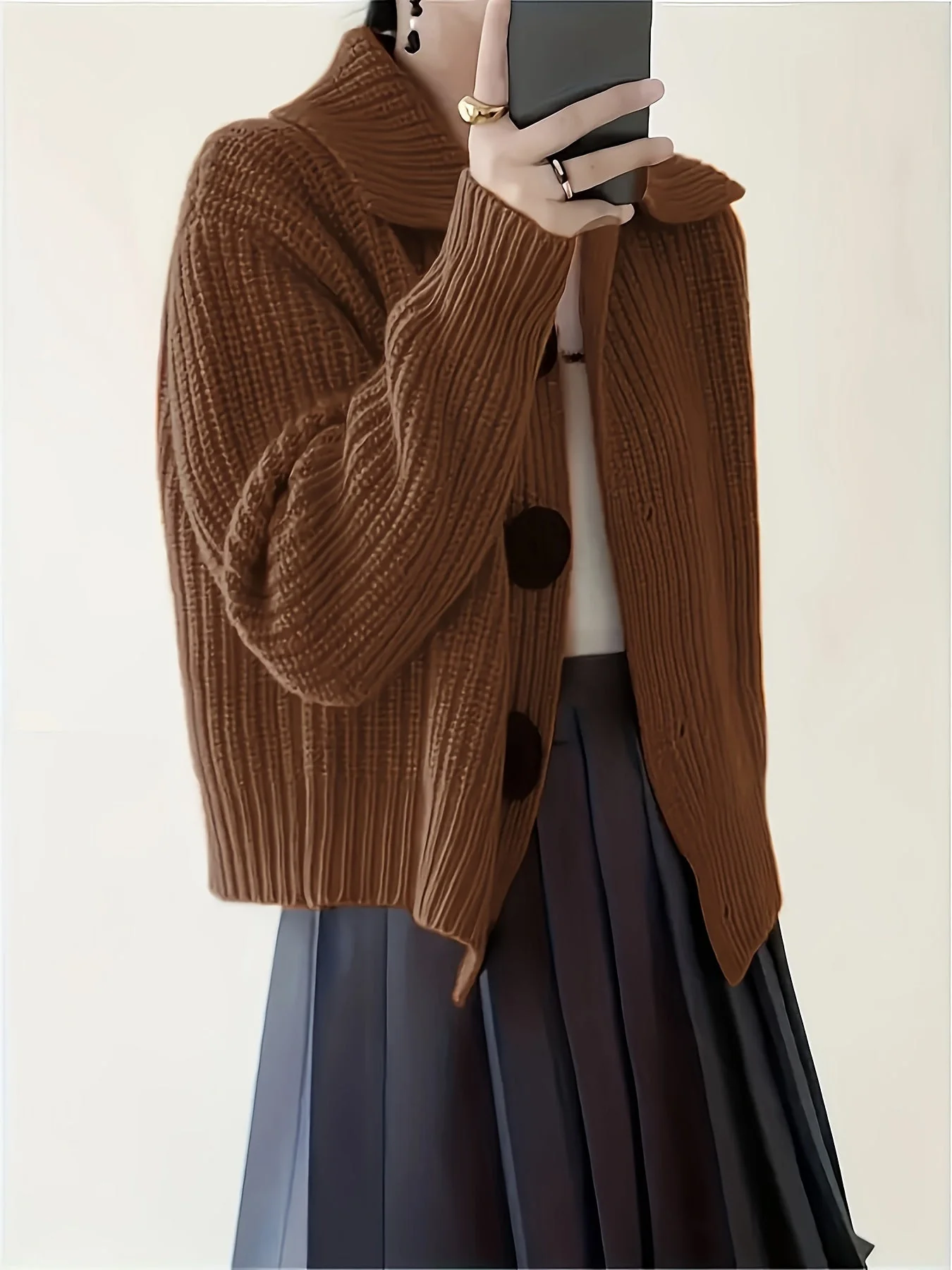 Amy - Maglione Casual a Maniche Lunghe - Image 5