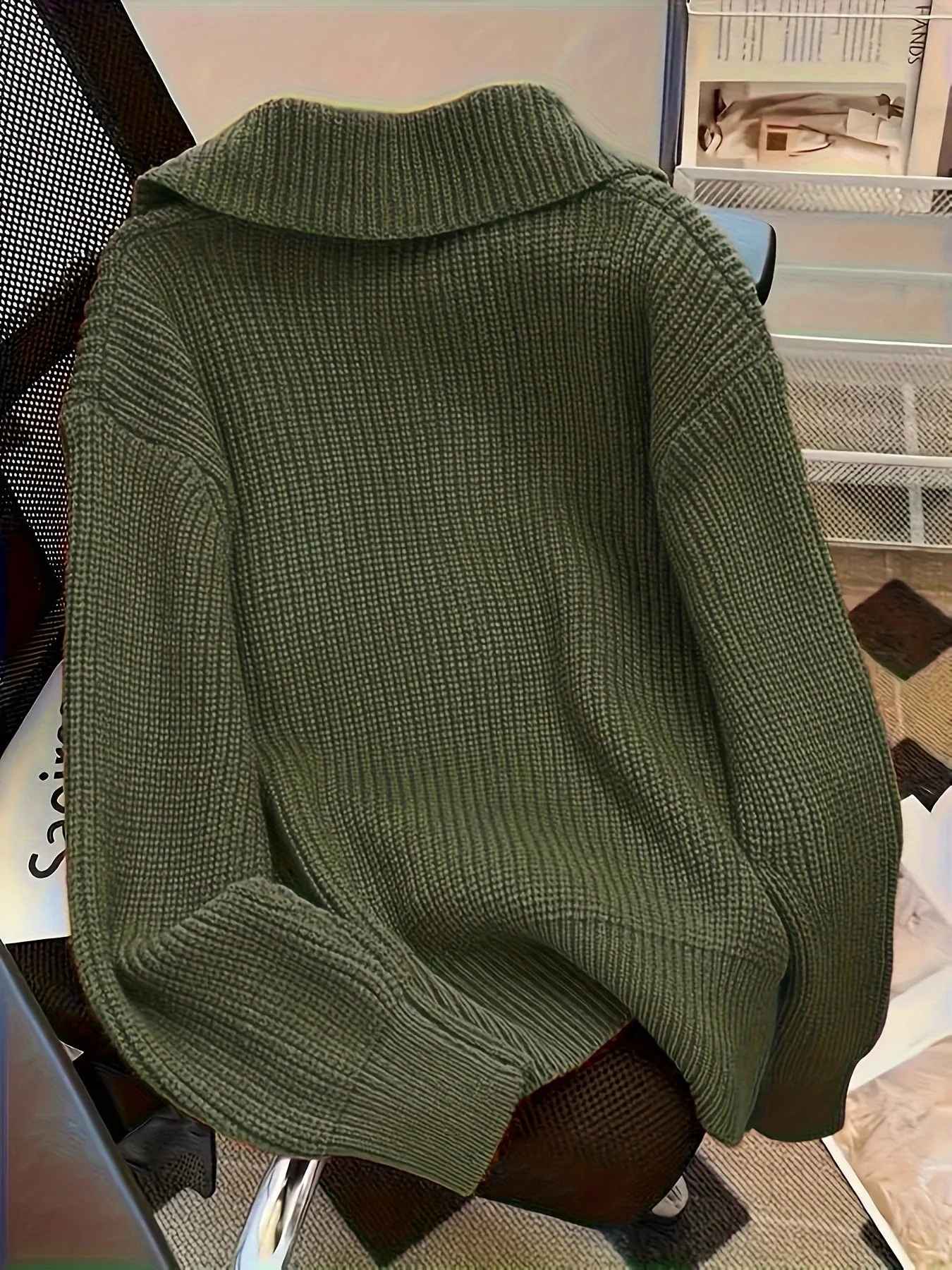 Amy - Maglione Casual a Maniche Lunghe - Image 9