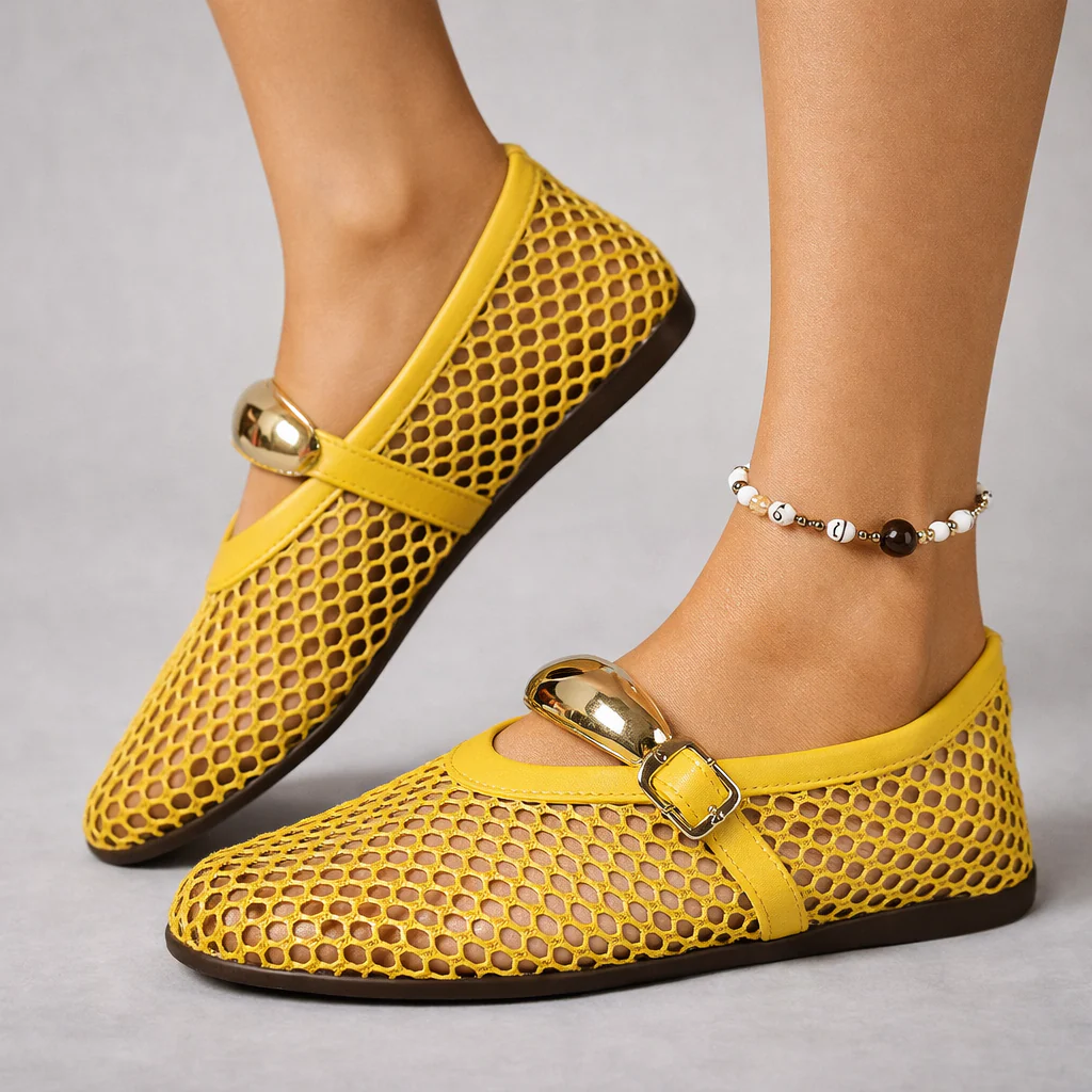 Anahi - Scarpe Mary Jane Traspiranti - Image 3