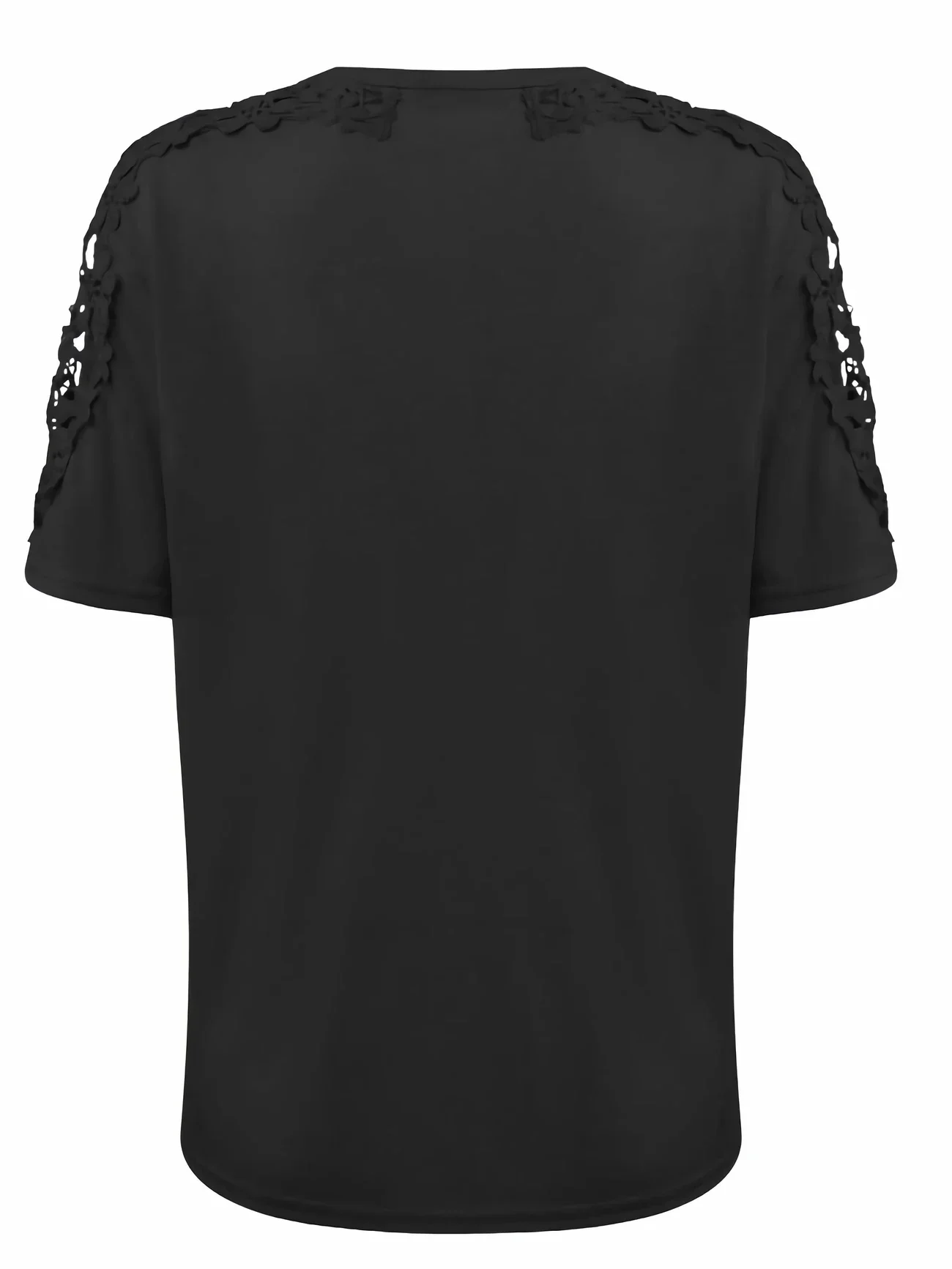 Ancuta - Elegante Maglietta Estiva a Maniche Corte Con Pizzo - Image 11