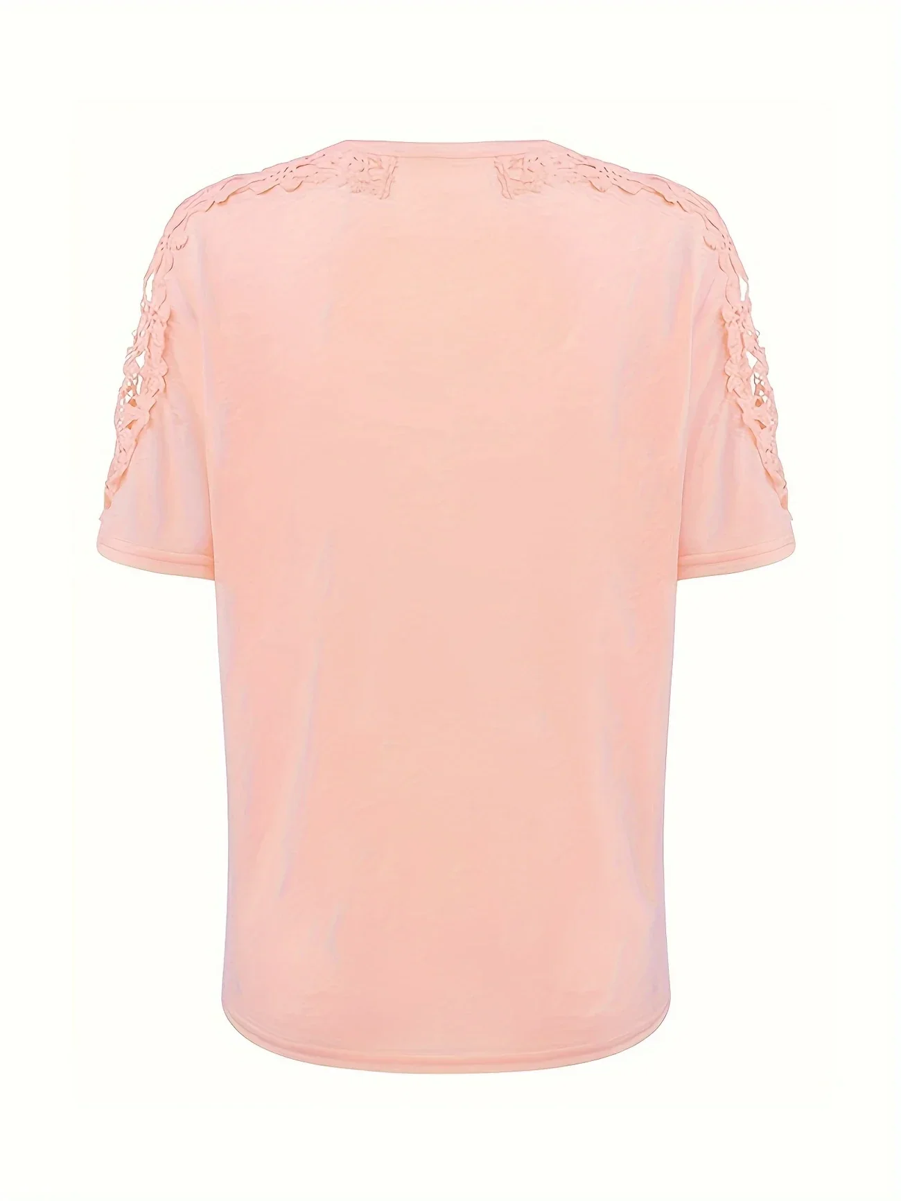 Ancuta - Elegante Maglietta Estiva a Maniche Corte Con Pizzo - Image 15