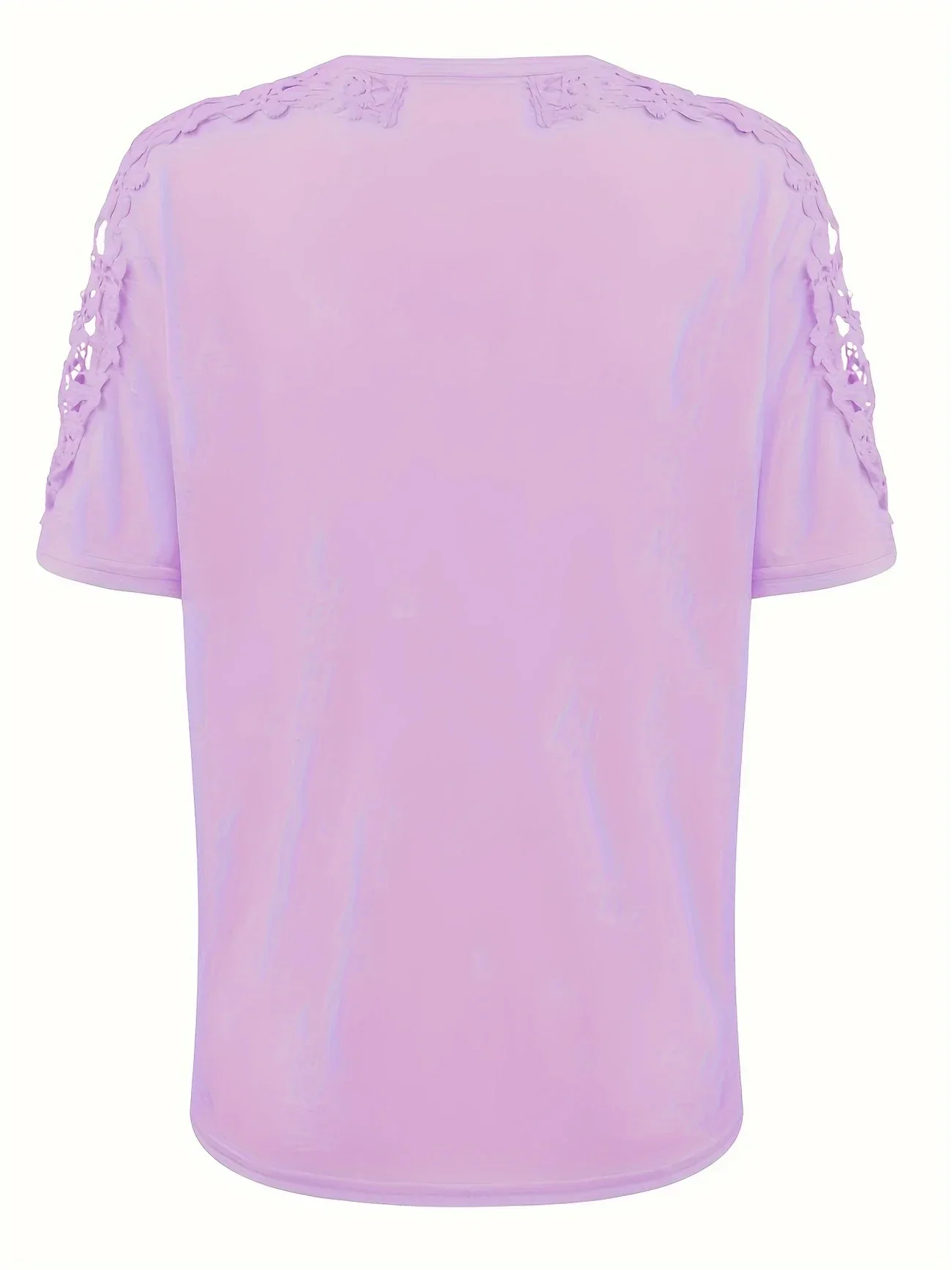 Ancuta - Elegante Maglietta Estiva a Maniche Corte Con Pizzo - Image 17