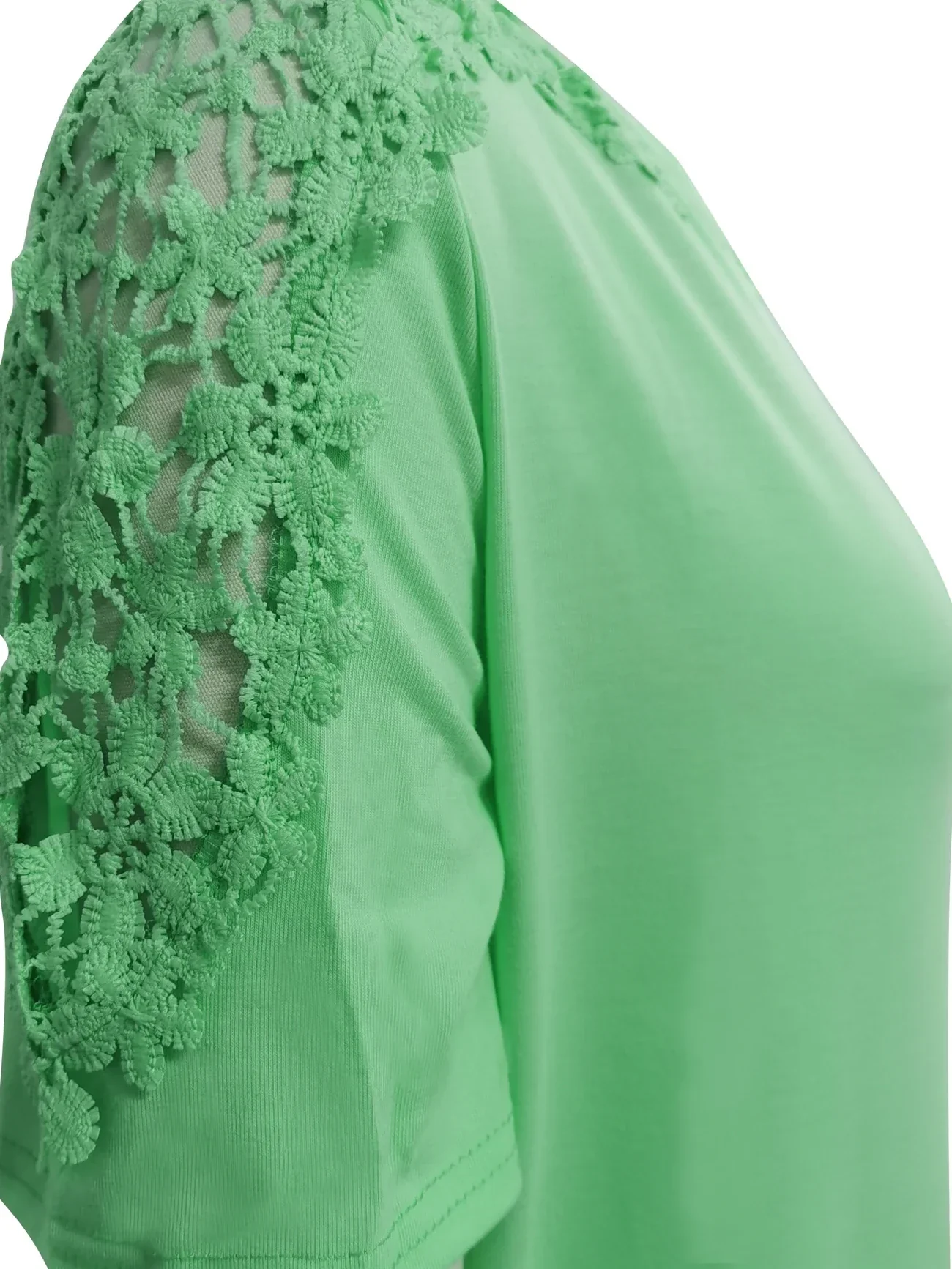 Ancuta - Elegante Maglietta Estiva a Maniche Corte Con Pizzo - Image 20