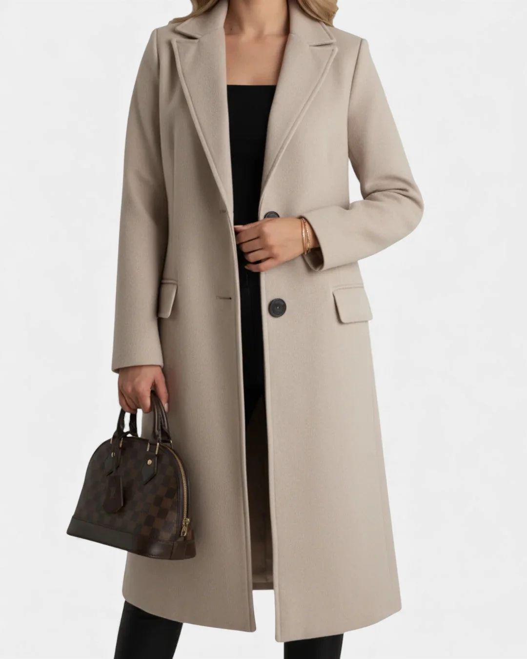 Andayani - Elegante Cappotto Lungo - Image 2