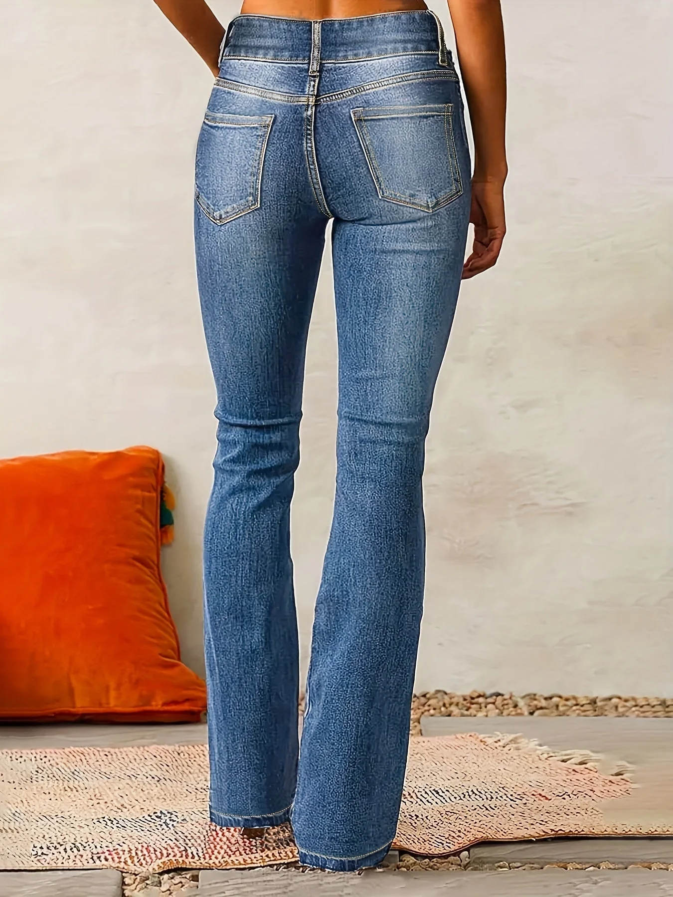 Andiara - Jeans a Vita Alta Svasati - Image 4