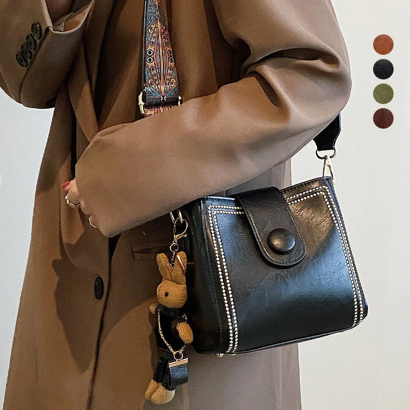 Andriani - Vintage Borsa Alla Moda Con Tracolla Regolabile - Image 9