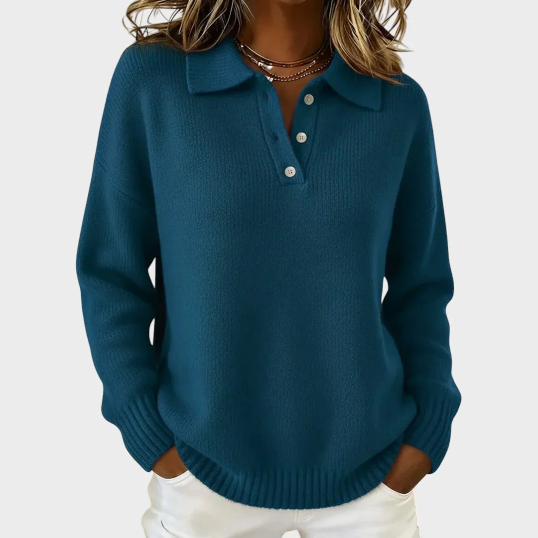 Aneeka - Elegante Maglione Lavorato a Maglia Con Maniche Lunghe - Image 2
