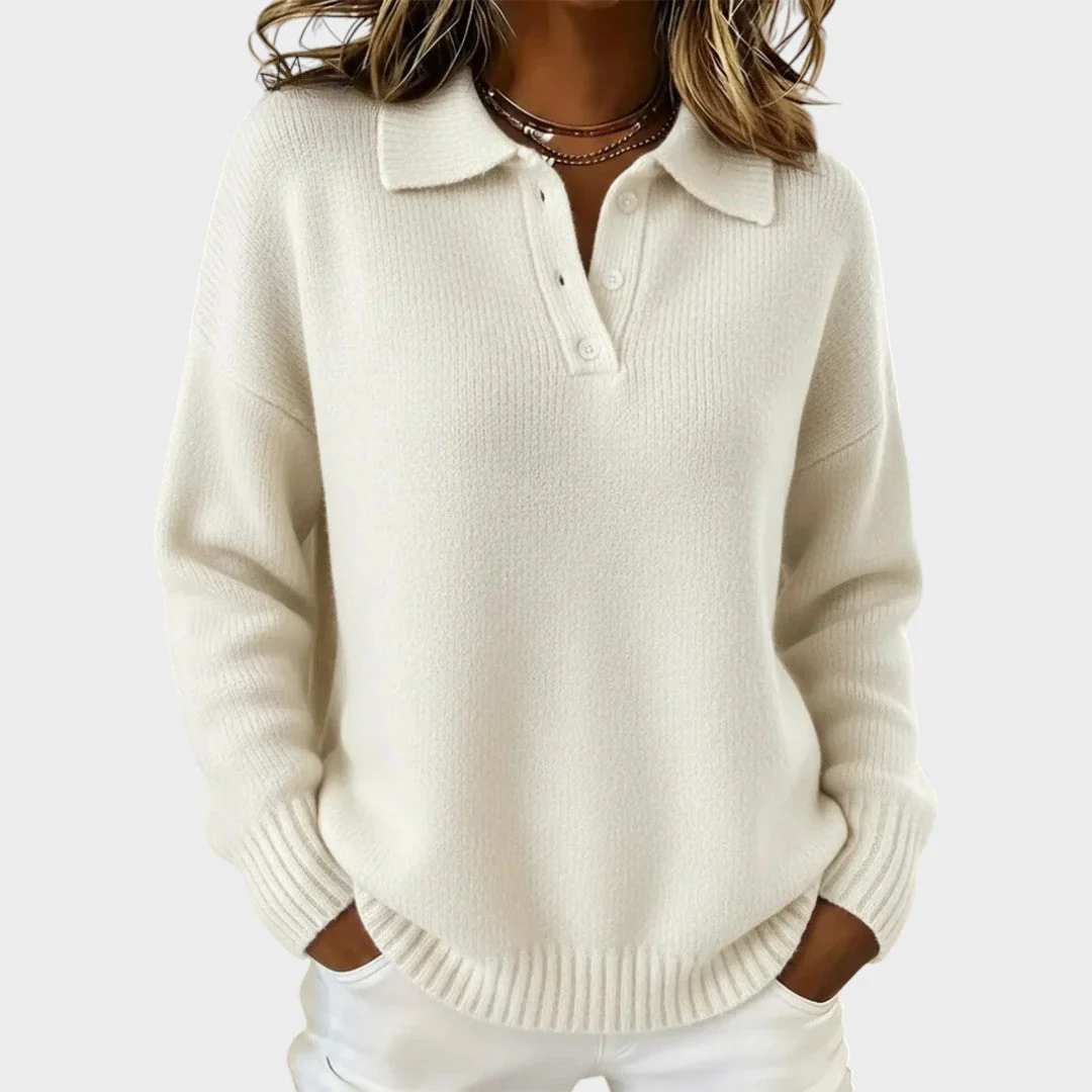 Aneeka - Elegante Maglione Lavorato a Maglia Con Maniche Lunghe - Image 5