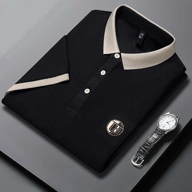 Angan - Elegante Polo Bicolore - Image 4