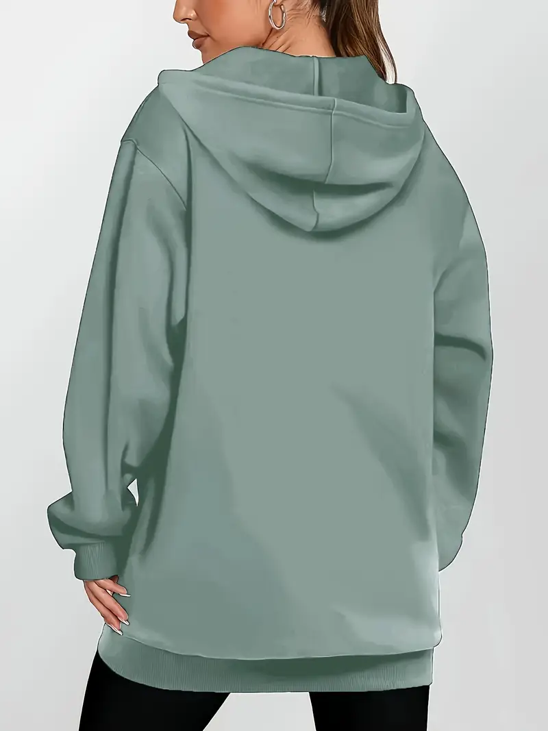 Angeleen - Giacca Con Cappuccio e Zip Con Stampa Geometrica - Image 8