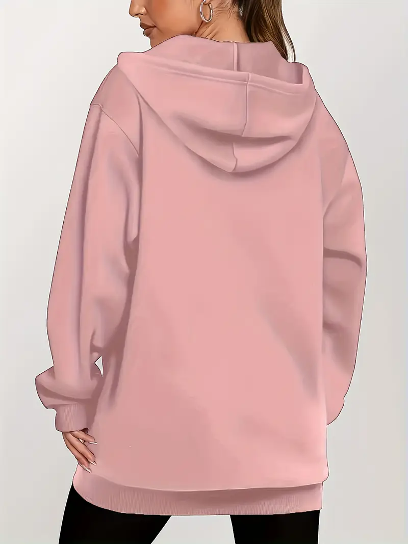 Angeleen - Giacca Con Cappuccio e Zip Con Stampa Geometrica - Image 9