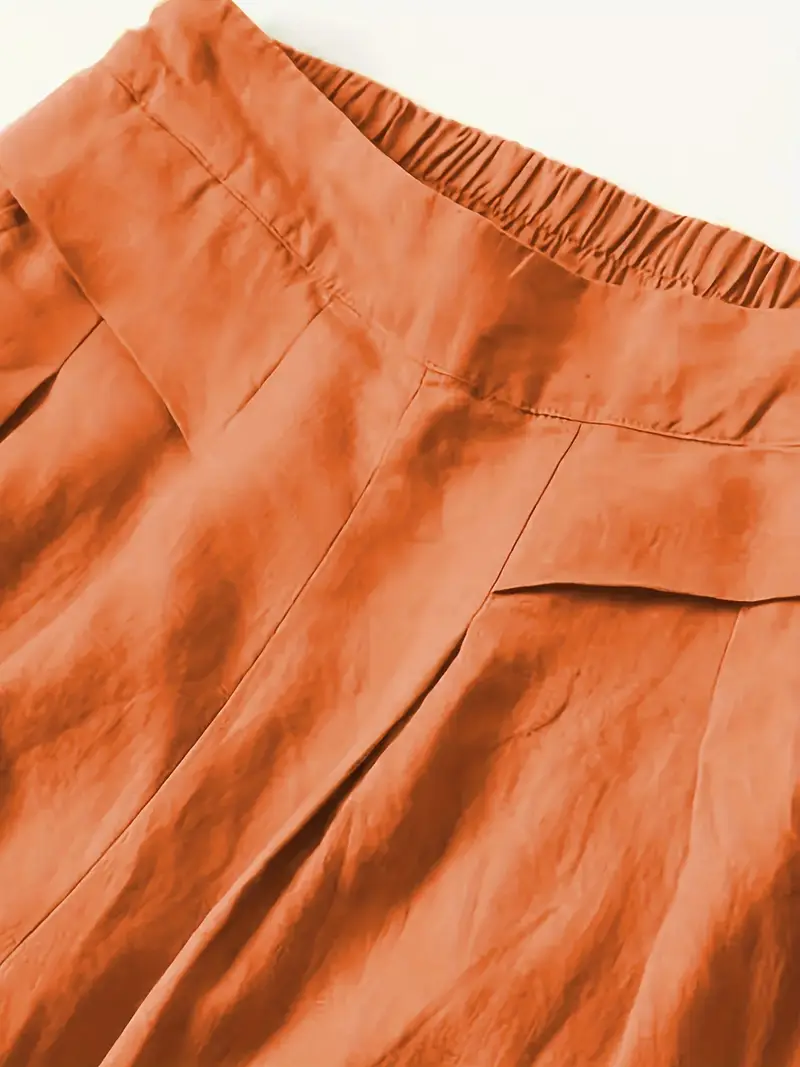Anina - Pantaloni Larghi In Lino - Image 15