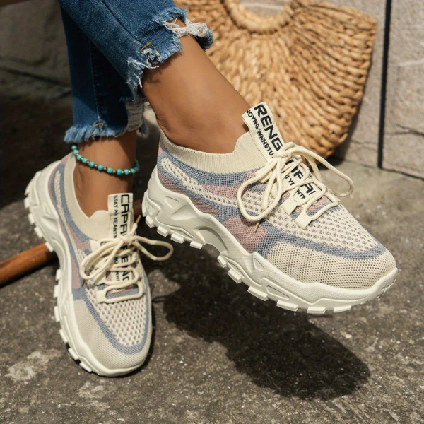 Annelien - Comode Sneakers Lavorate a Maglia - Image 3