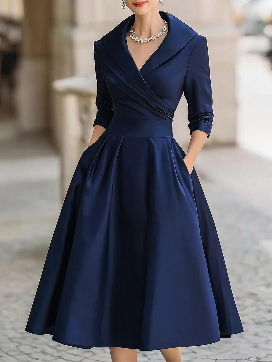 Ariella - Abito Midi In Raso