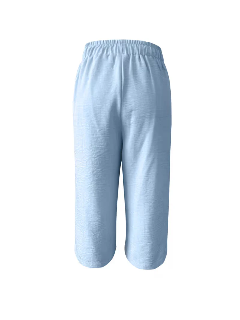 Arnisa - Comodi Pantaloni Estivi Con Tasche Laterali in Pizzo - Image 7