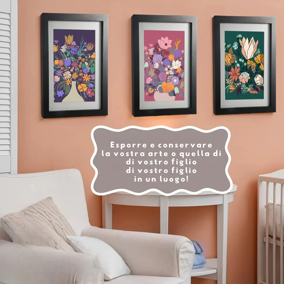 ArtKid - Cornice Magnetica Per Esposizione D'arte Per Bambini - Image 9