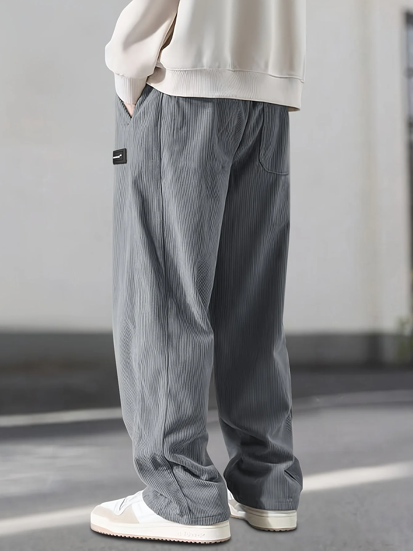 Asher - Pantaloni Gamba Dritta Con Coulisse Vita - Image 12