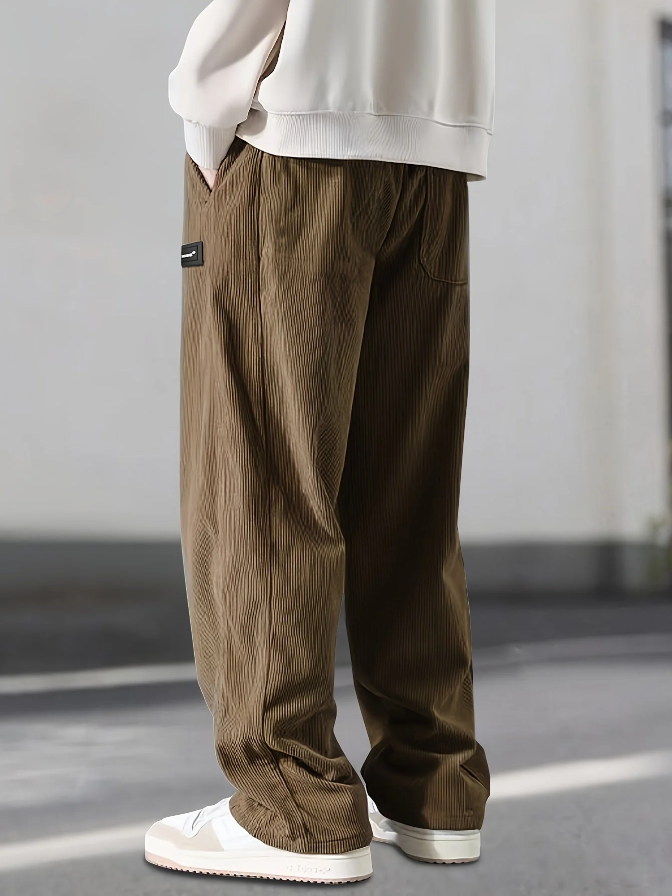 Asher - Pantaloni Gamba Dritta Con Coulisse Vita - Image 14