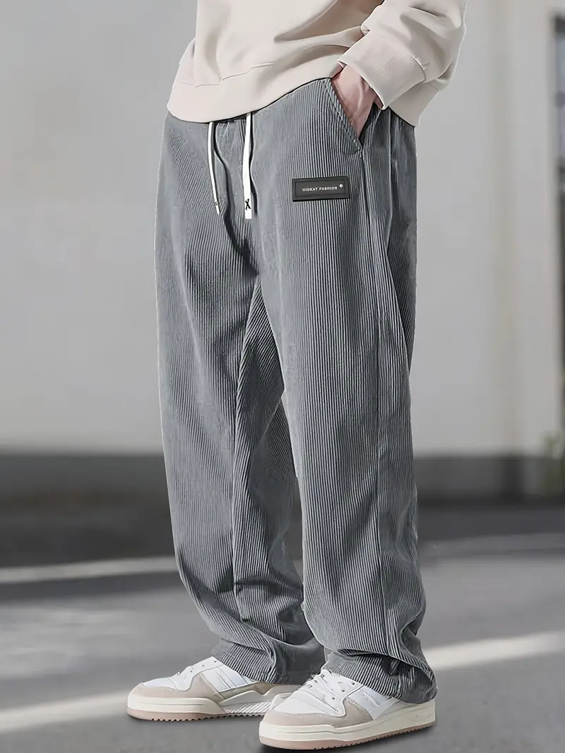 Asher - Pantaloni Gamba Dritta Con Coulisse Vita - Image 4