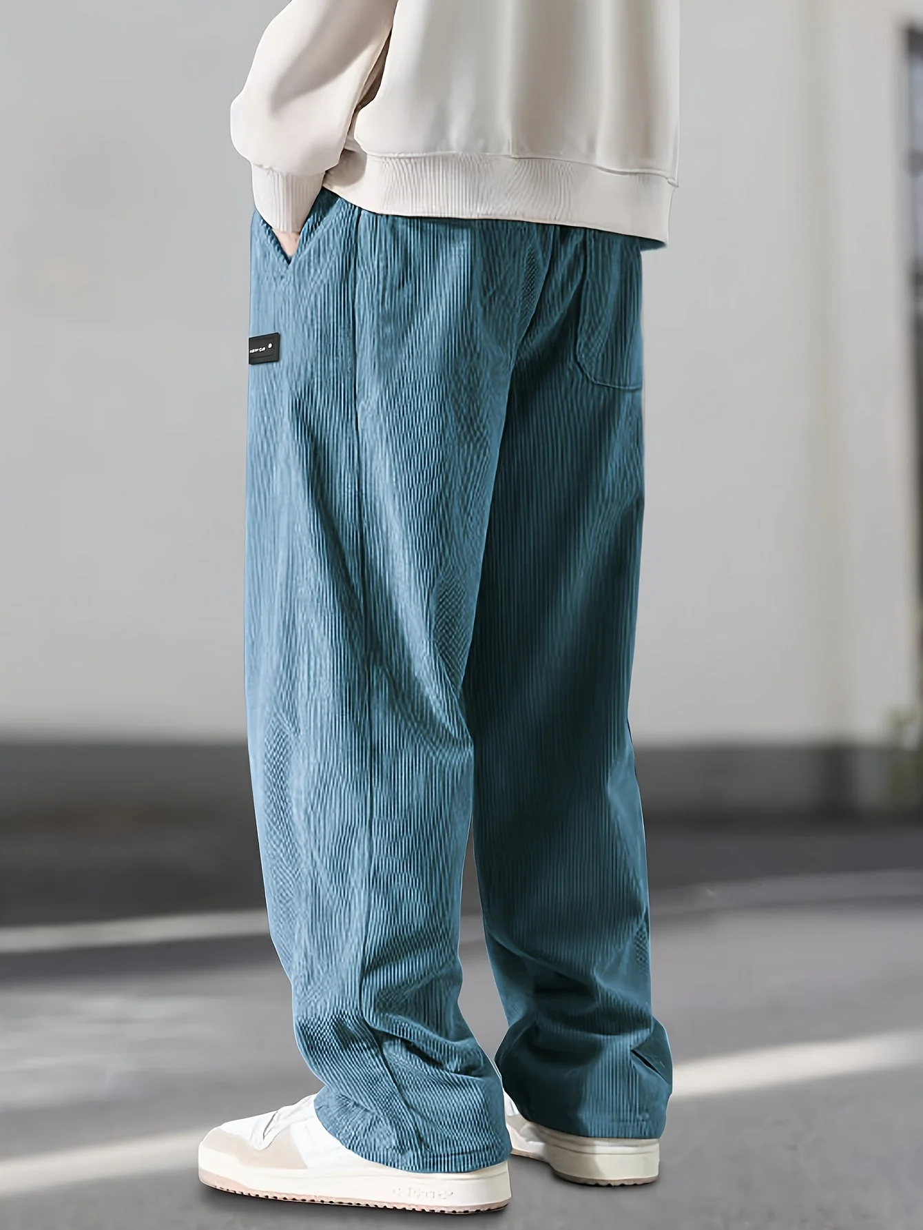 Asher - Pantaloni Gamba Dritta Con Coulisse Vita - Image 6