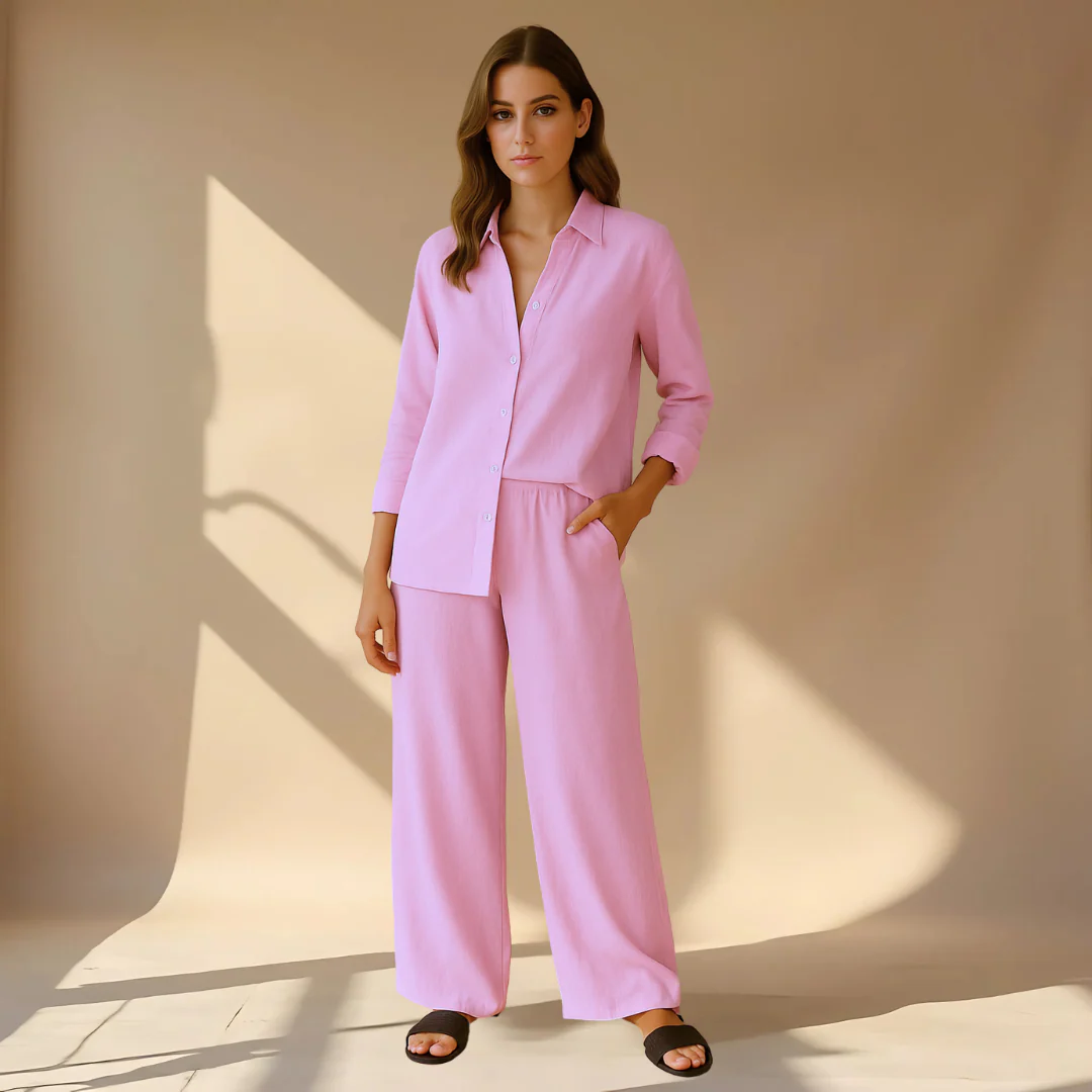 Ashleigh - Set Composto Da Camicia E Pantaloni - Image 2