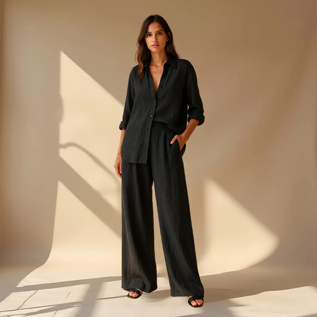 Ashleigh - Set Composto Da Camicia E Pantaloni - Image 4
