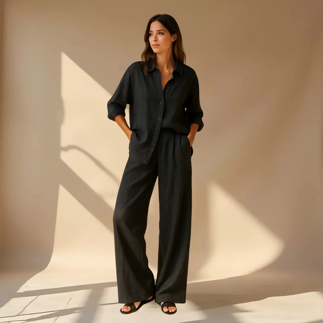Ashleigh - Set Composto Da Camicia E Pantaloni - Image 5