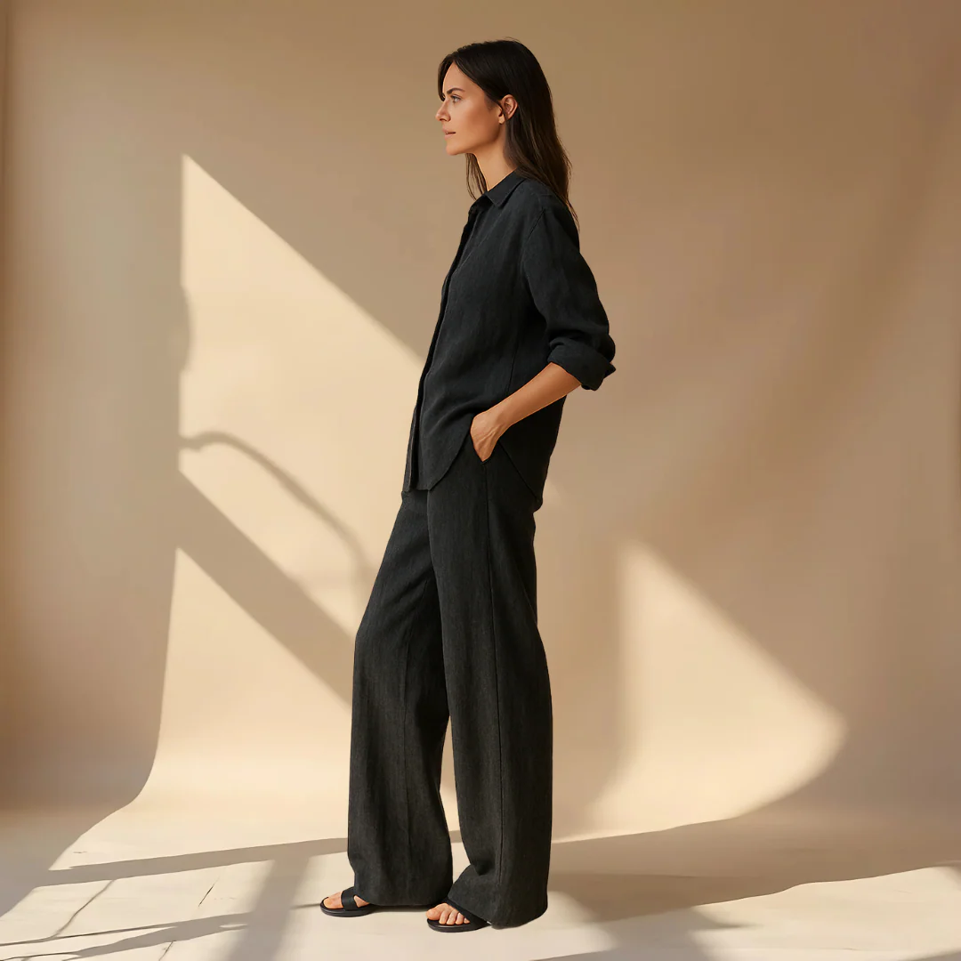 Ashleigh - Set Composto Da Camicia E Pantaloni - Image 6